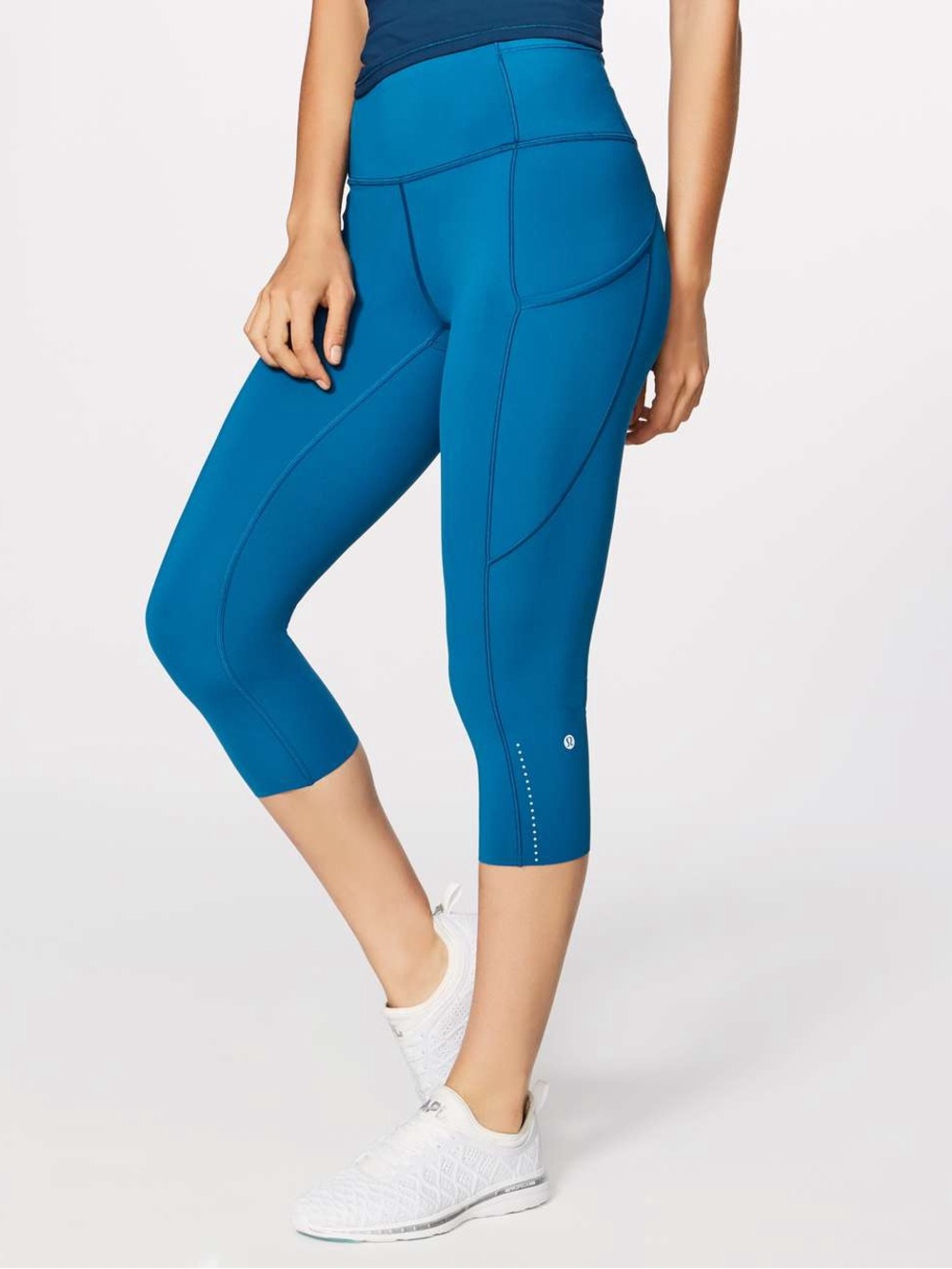 NWOT Lululemon Fast & Free II (Nulux 19) HAWAIIAN BLUE 🌸💛
